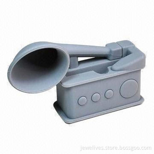Customized Silicone Holder for iPhone, with Speaker Function